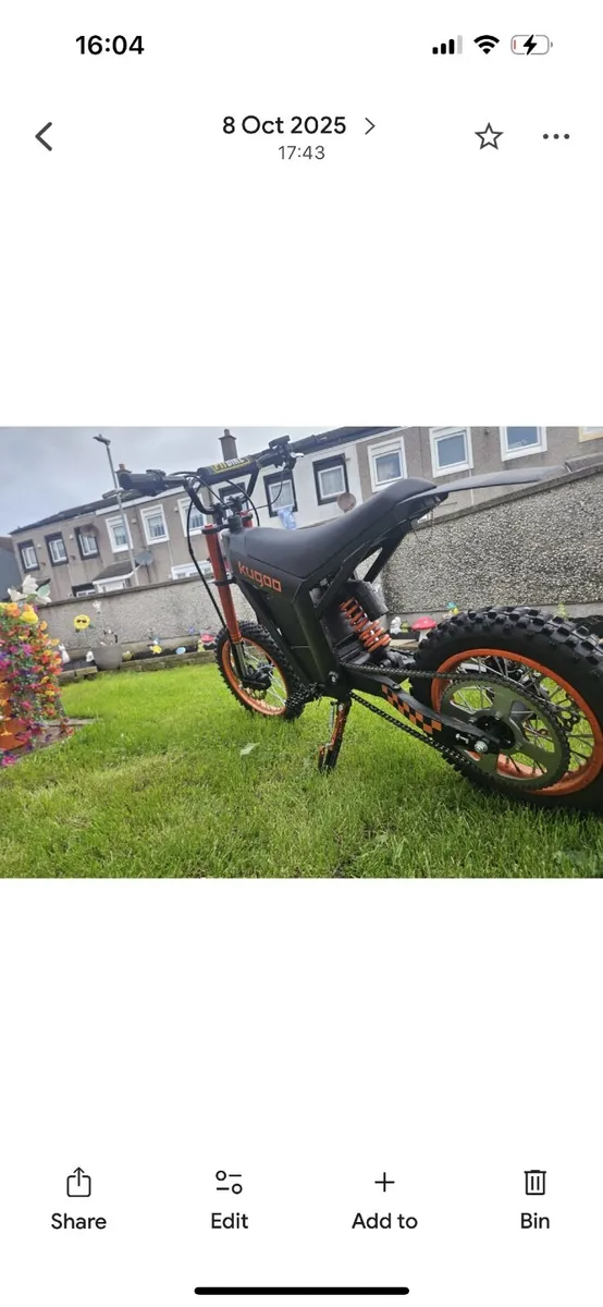 Electric Kugo wish bike - Image 1