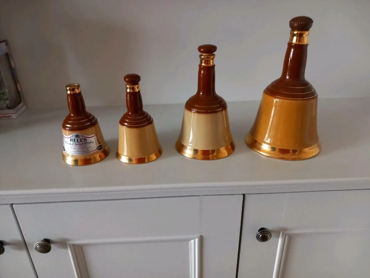 Old Wade Bells Whisky Bottles - Image 1