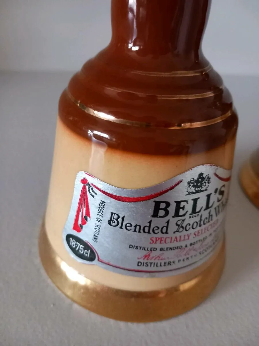 Old Wade Bells Whisky Bottles - Image 2