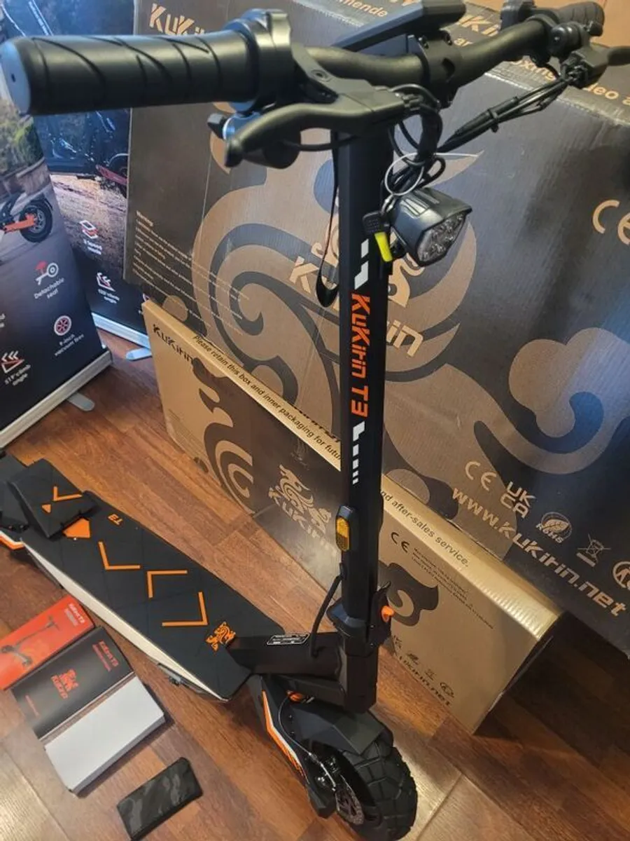 BLACK WEEK OFFERElctric Scooter,kukirin T3,brand New,6 Months Warranty,delivery Available,kuirin Bag For Free - Image 4
