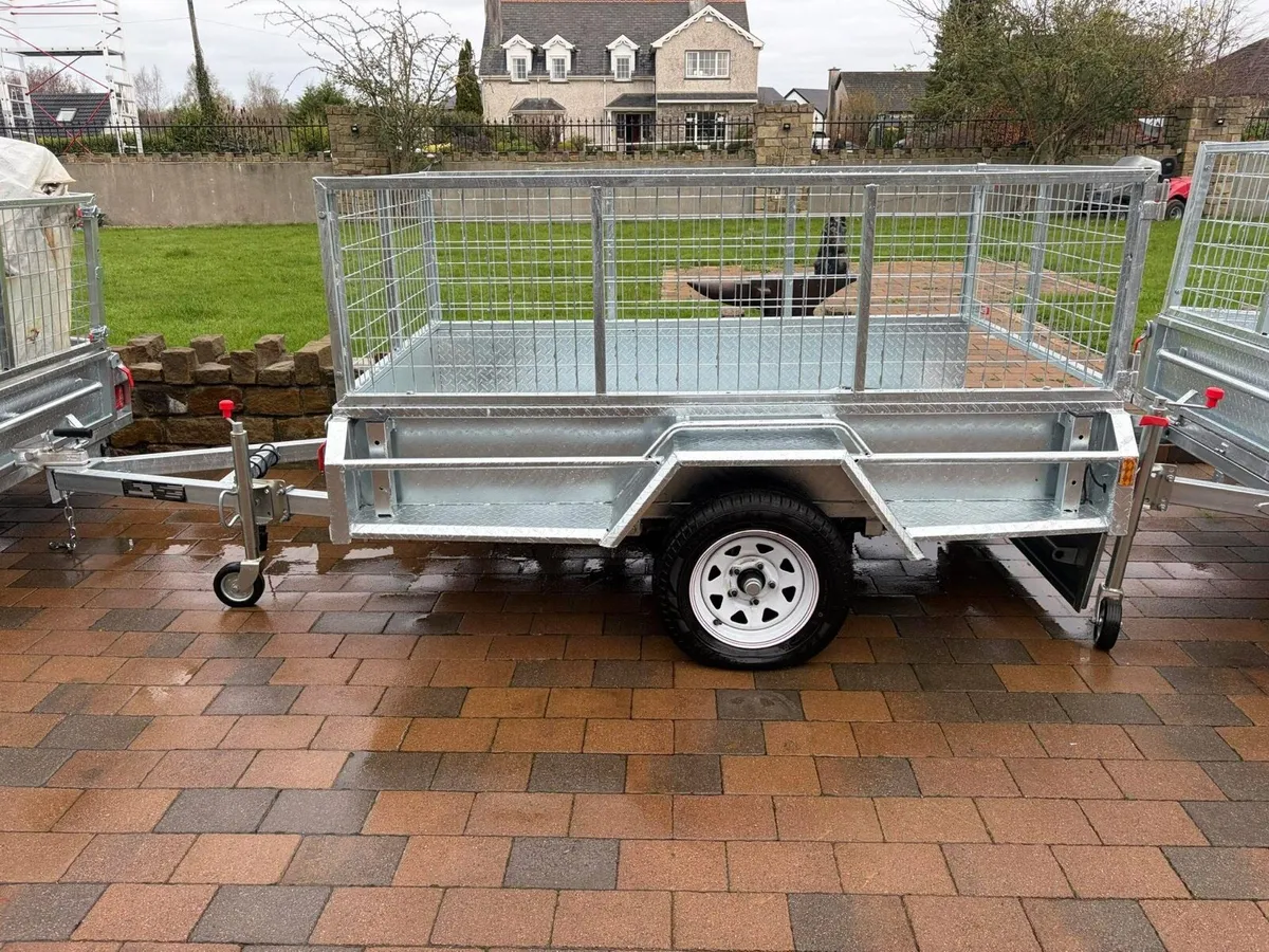 new 7x4 tipper trailer