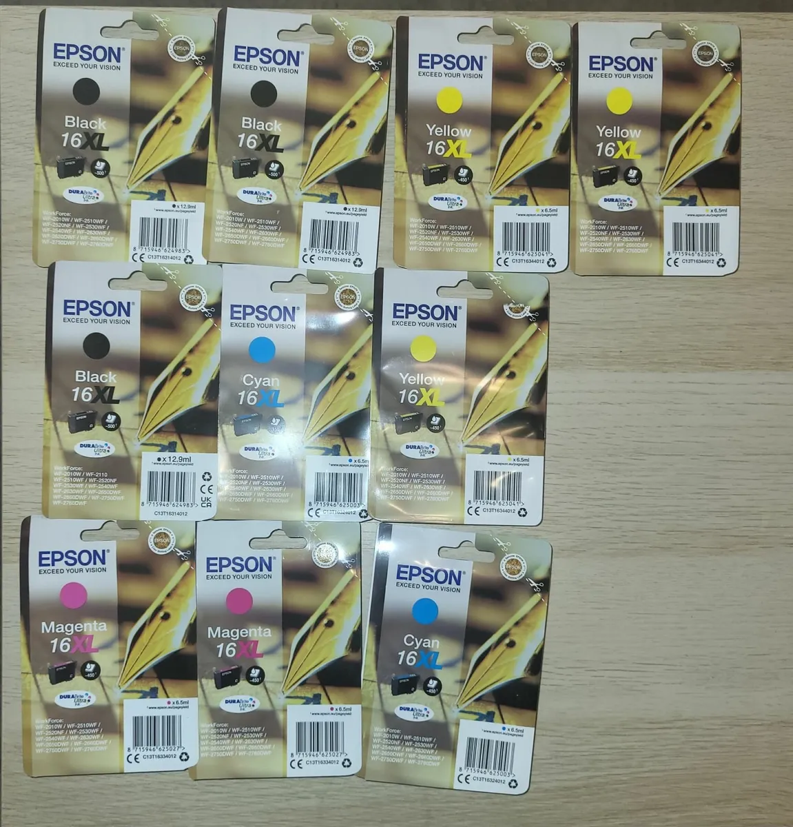 Epson 16XL Printer Cartridges