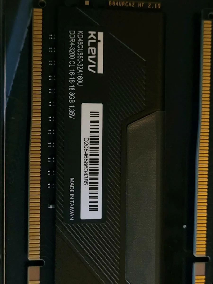 DDR4  16gb Ram 2x8gb 3200mhz - Image 2