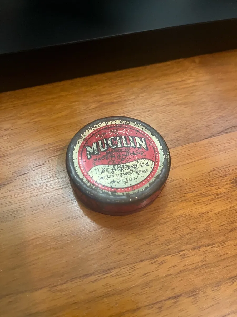 Vintage Mucilin Fishing Line Wax - Image 1