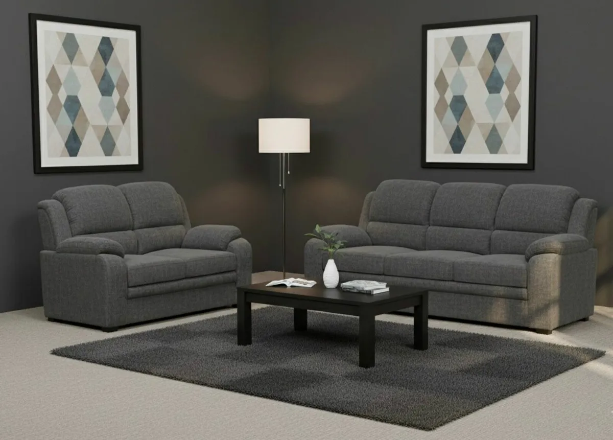 "Grey, Beige Fabric Sofas - Sale Sale Sale " - Image 2