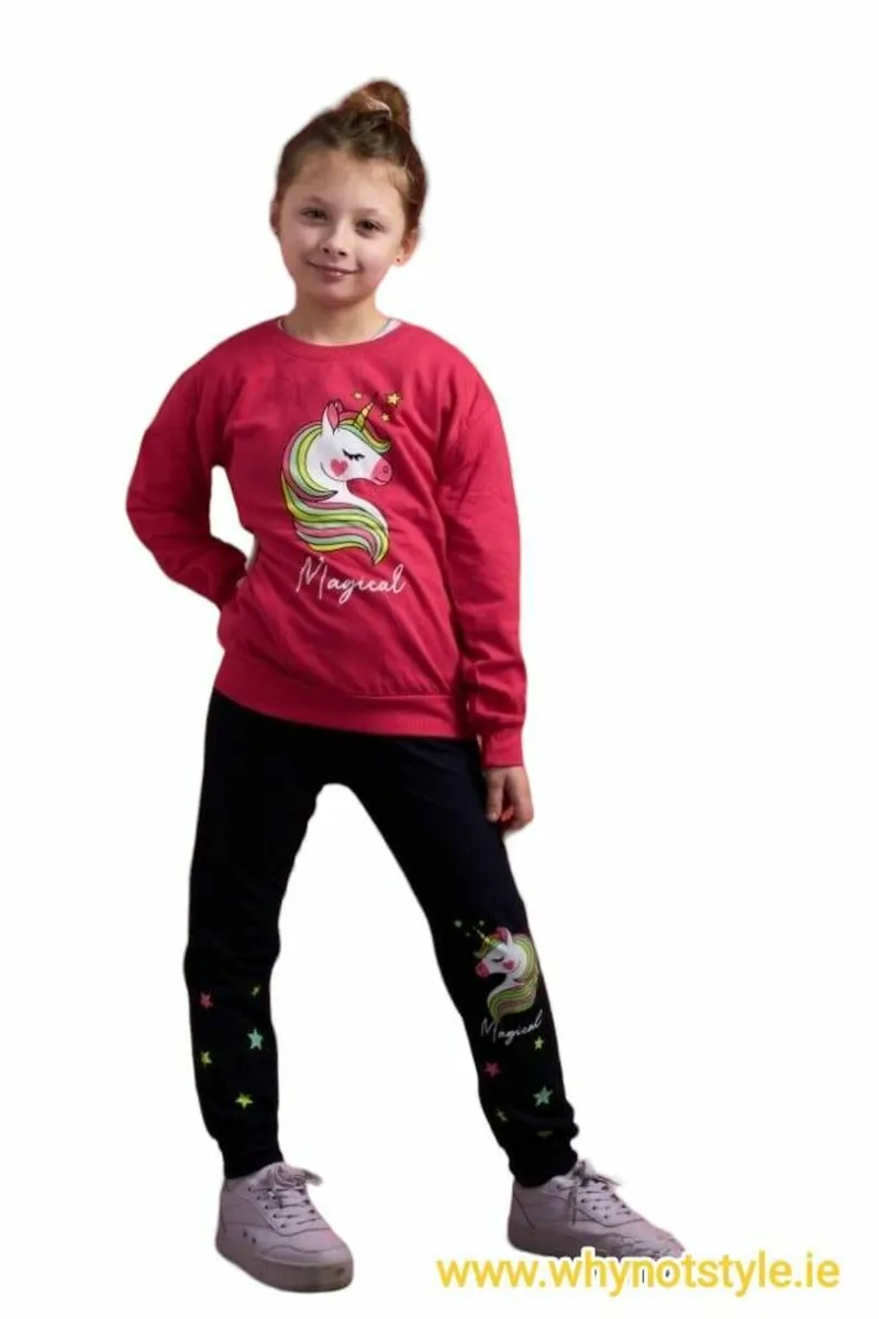 Unicorn children's tracksuit - Image 1