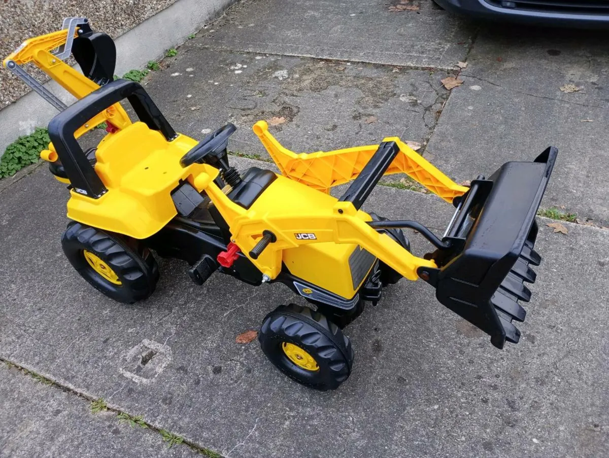 Rolly JCB 3CX digger excavator as new - Image 3