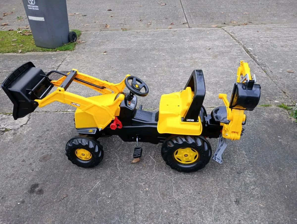 Rolly JCB 3CX digger excavator as new - Image 1