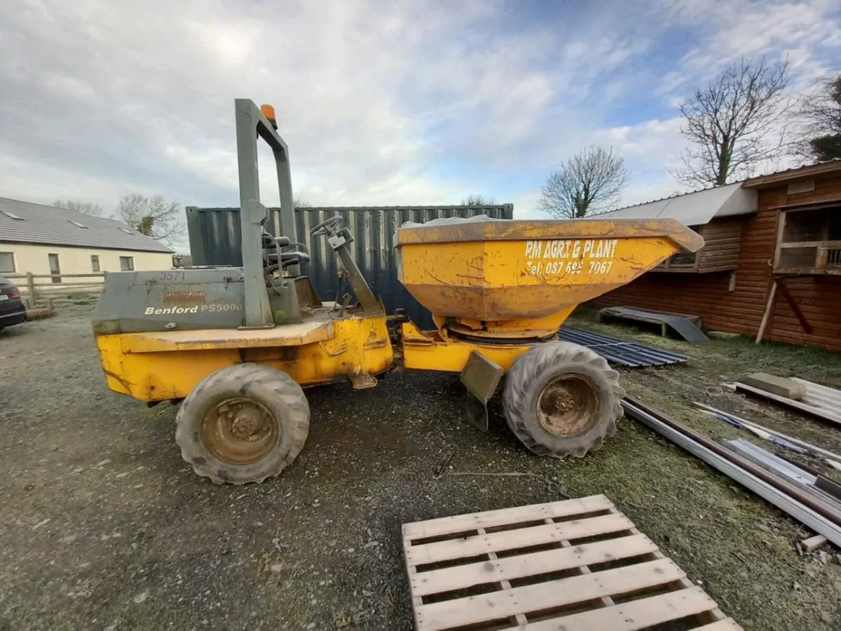5 ton swivel head benford Dumper - Image 2