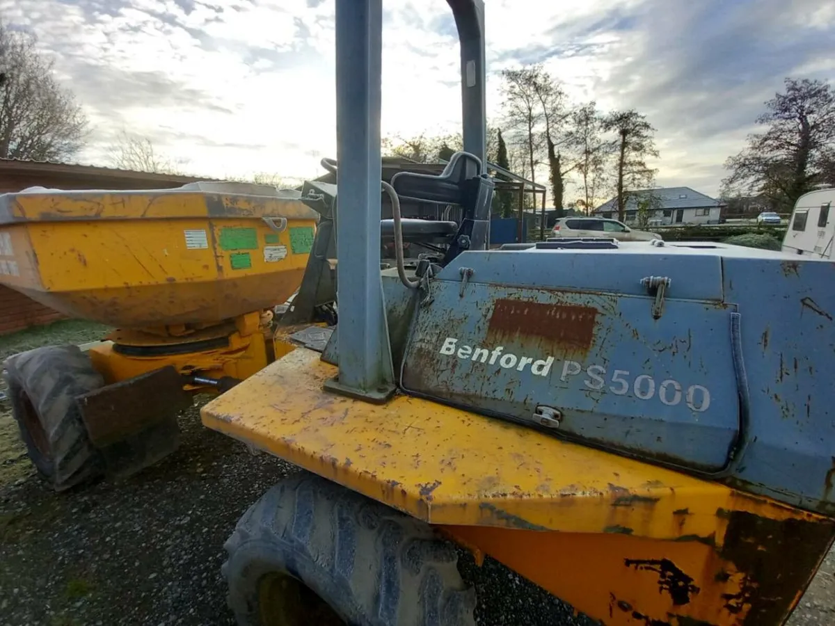 5 ton swivel head benford Dumper - Image 4