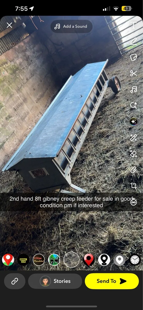 Gibney 8ft creep feeder