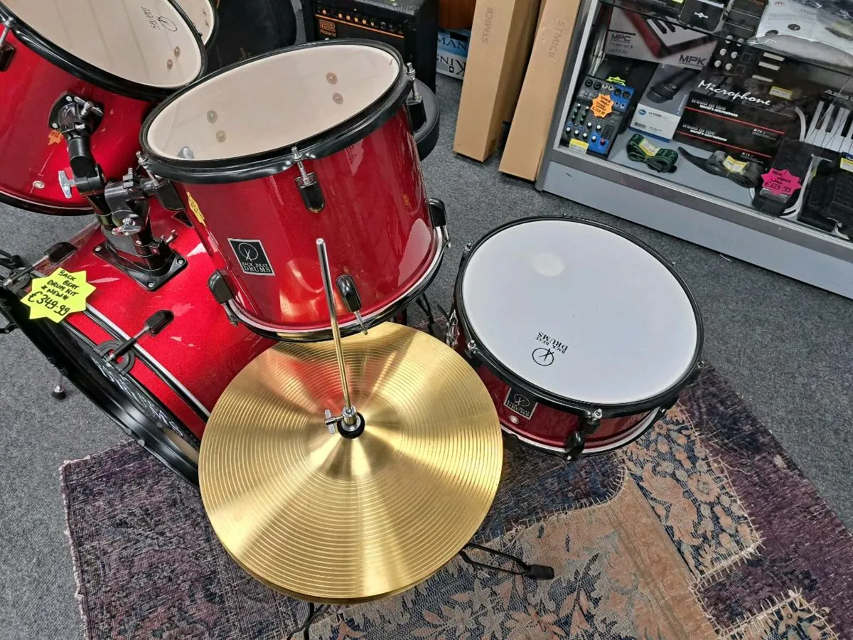 Back beat Full Drum Kit - Image 3