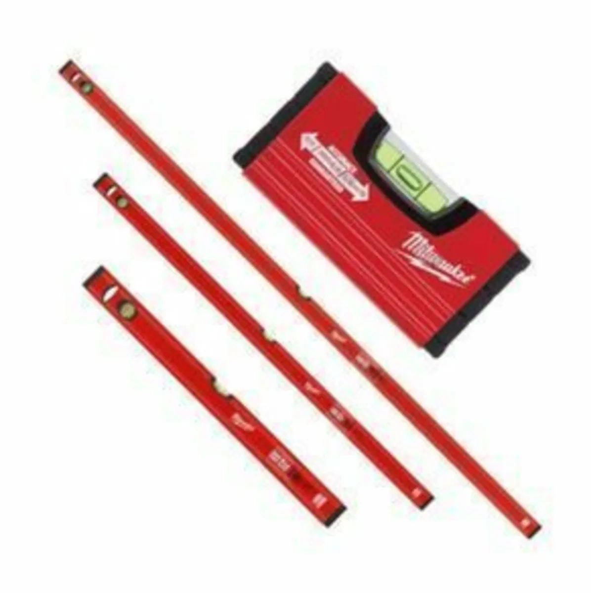 Milwaukee Slim Spirit Levels Set of 4