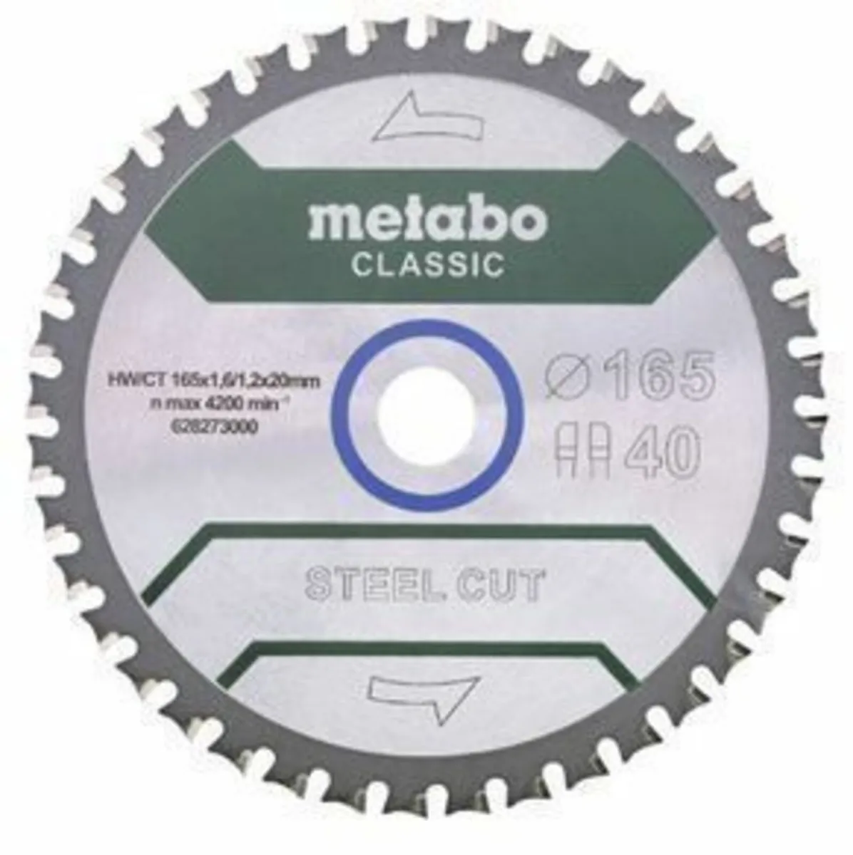 Metabo Circular saw blade 165 x 20 x 1.6 mm 40T