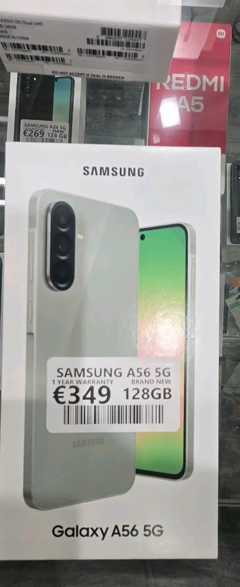 SAMSUNG A56 5G 128GB, NEW 1YEAR WARRANTY, UNLOCKED - Image 1