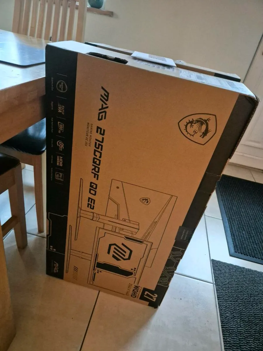 X2 MSI 27" 1440P 180HZ Curved Monitor *SEALED* - Image 4