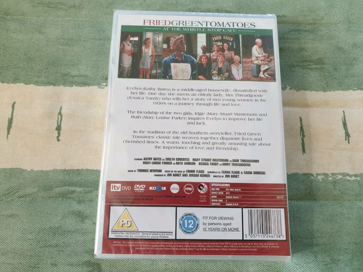 Fried Green Tomatoes DVD Kathy Bates Movie Film - Image 2