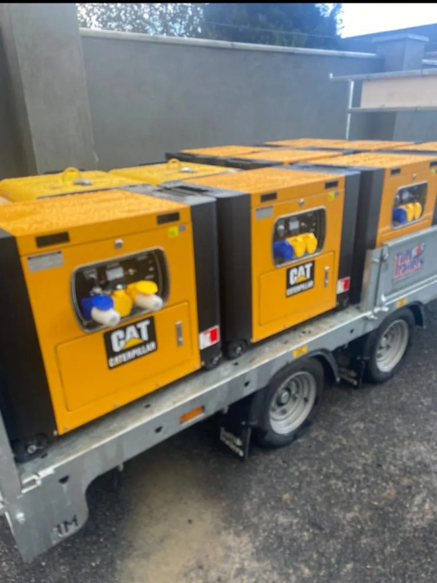 10kva diesel CAT  generator. - Image 1