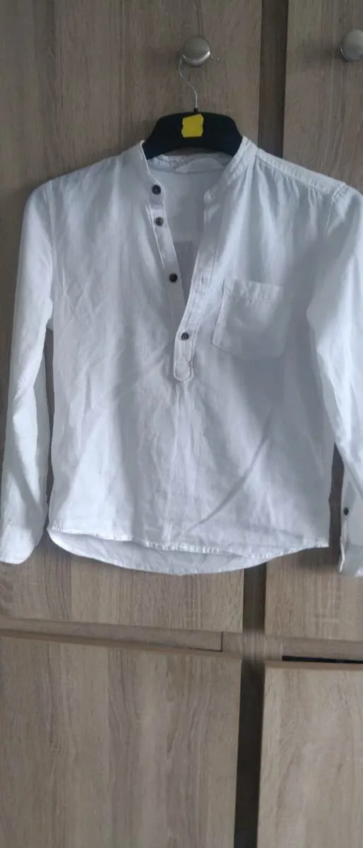 h&m 9/10 cotton short white boy - Image 1