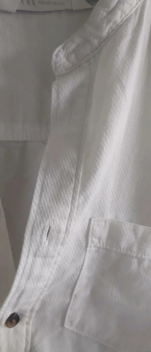 h&m 9/10 cotton short white boy - Image 2