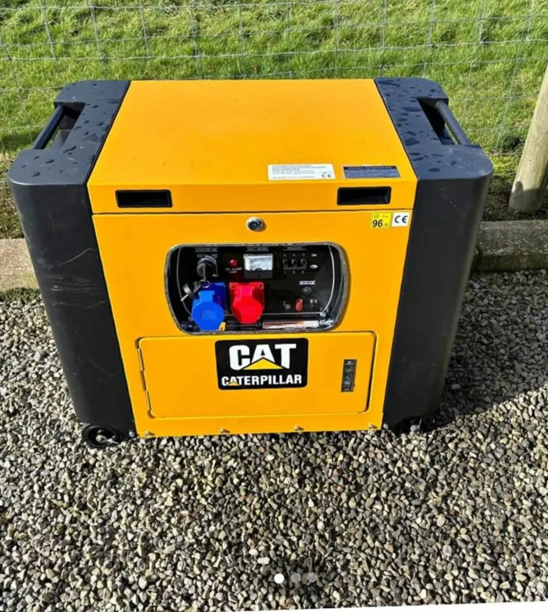 10 kva diesel generator silent running - Image 1