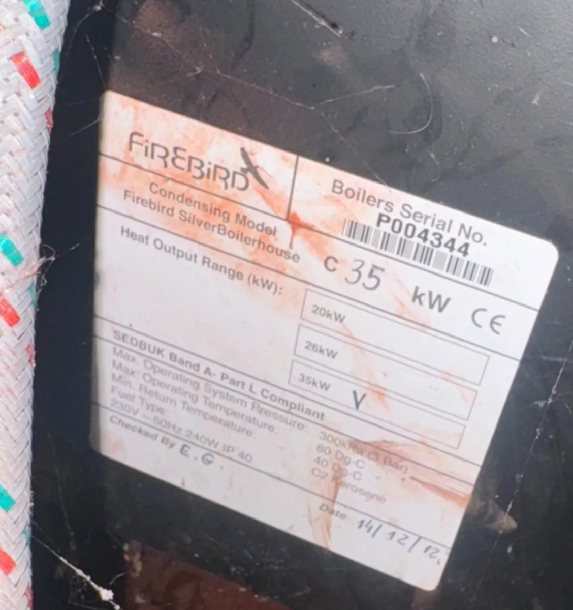 Firebird Boiler House Condensing Oil Boiler - Image 2