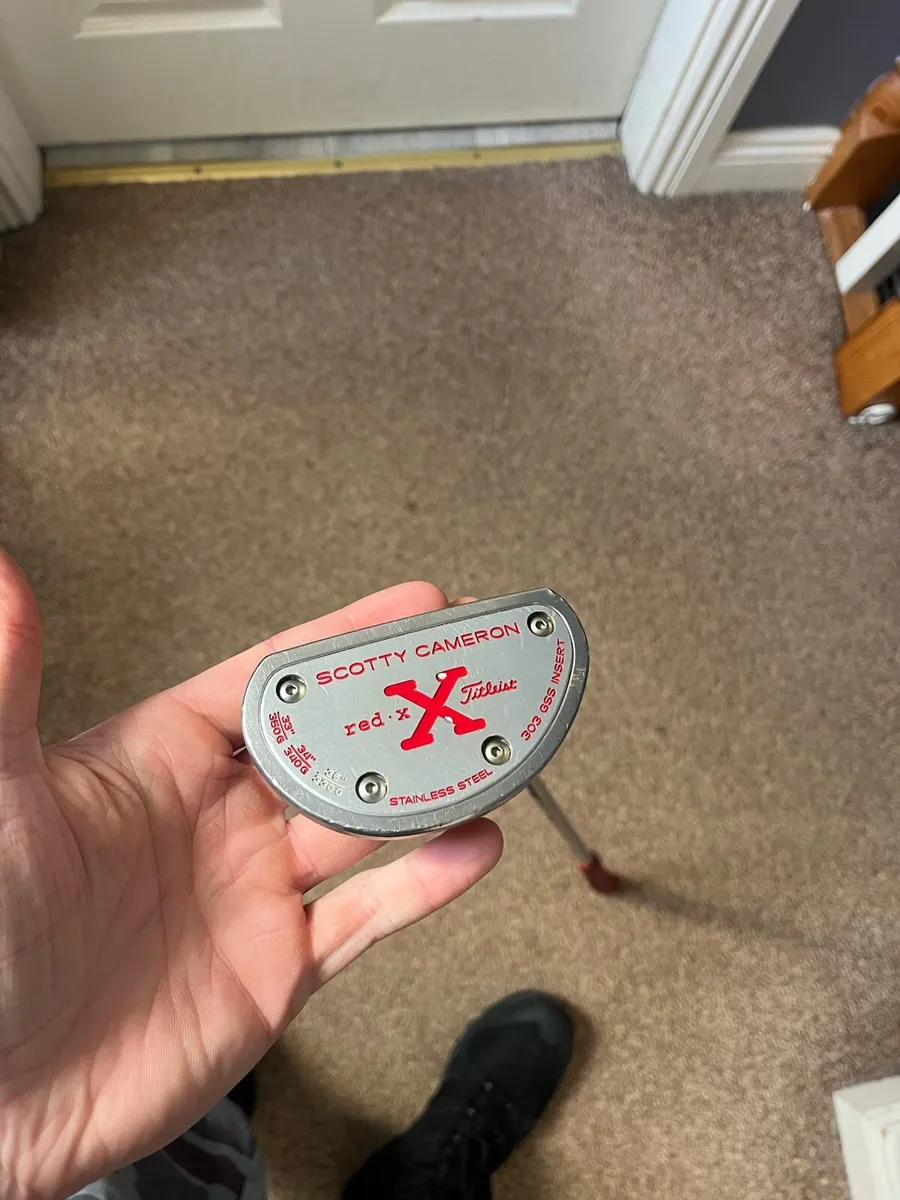 Scotty Cameron red x putter - Image 1