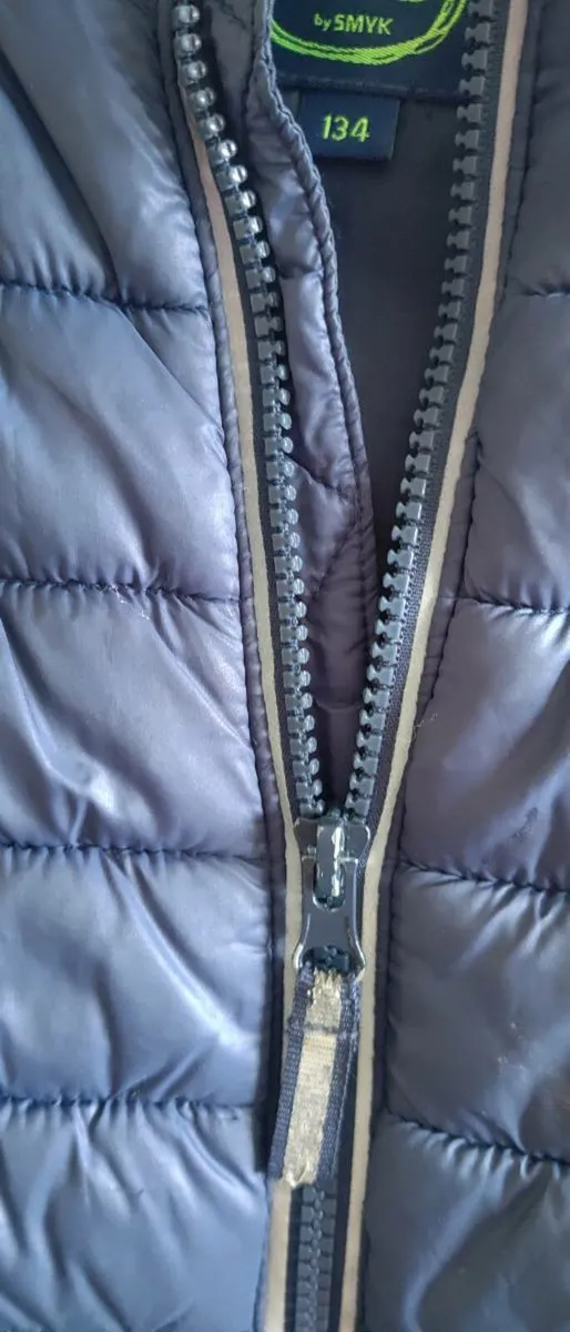 Baby boy best gilet with reflective parts 134 cm - Image 4