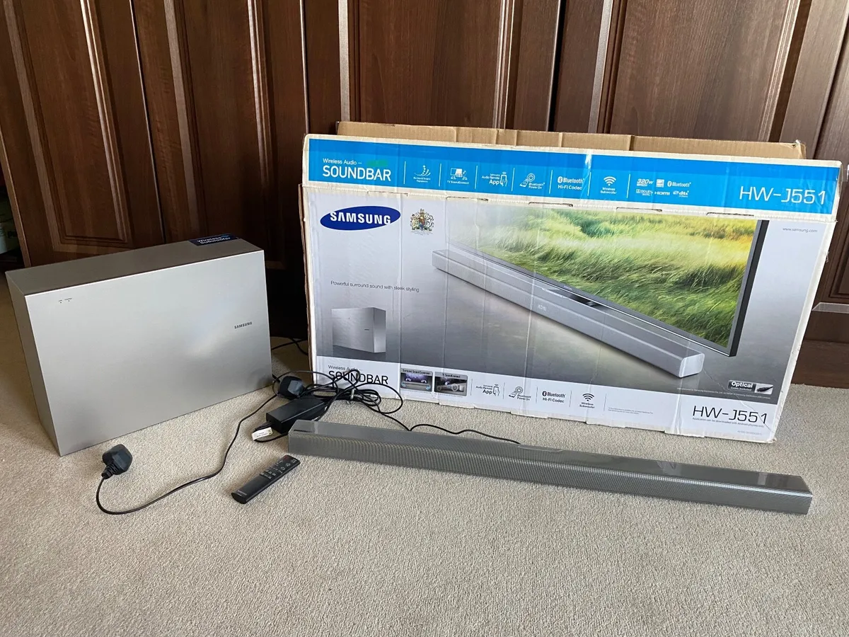 Samsung Wireless Soundbar & Subwoofer - Image 1