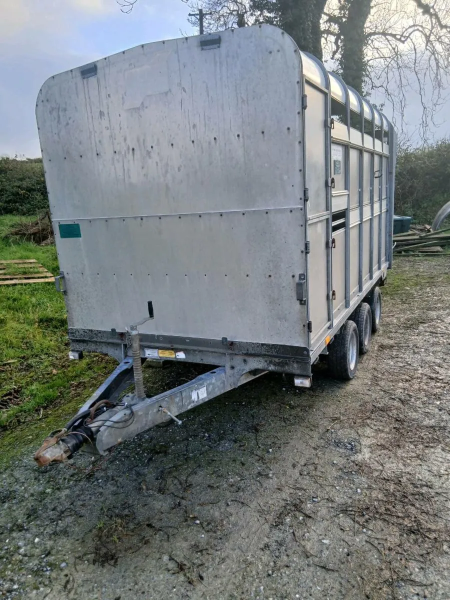 Ifor Williams 12ft tri axle ldemountable - Image 2