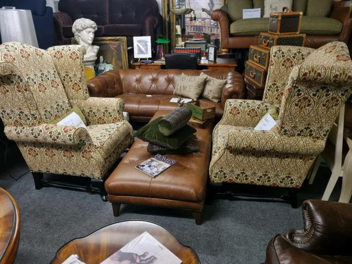 Over size queen ann chairs