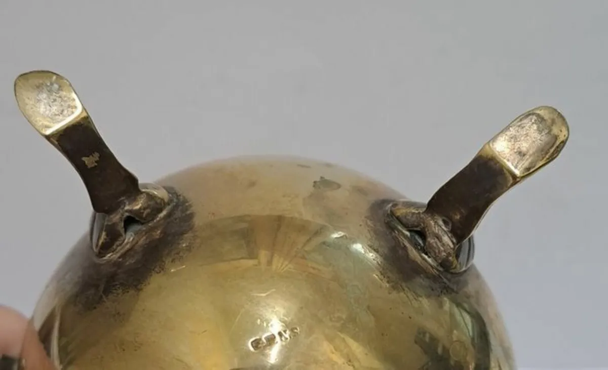 Sugar bowl silver plated - Image 3