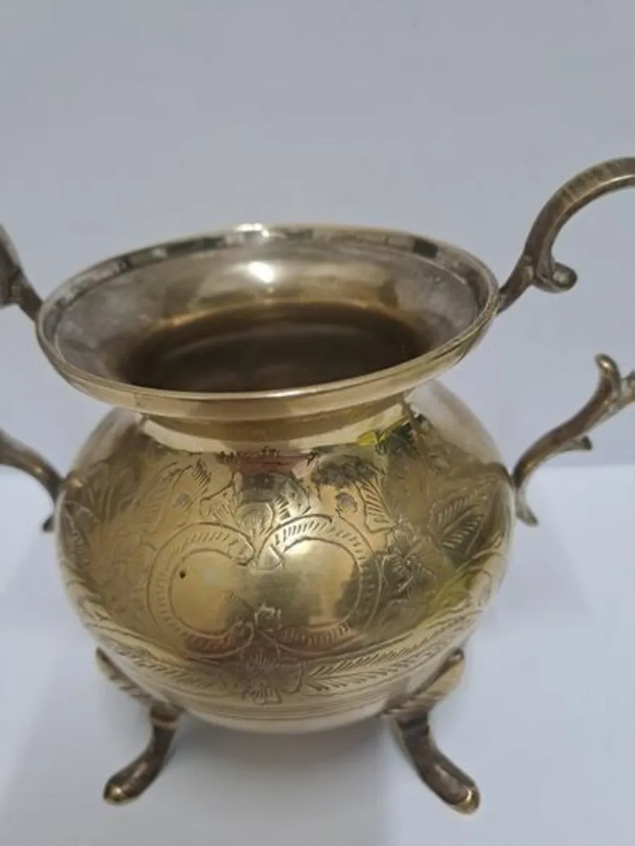 Sugar bowl silver plated - Image 4