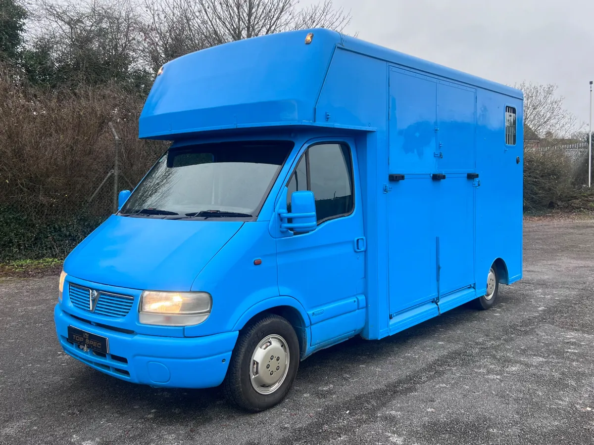 2000 New Vauxhall movano stallion box🐎 - Image 1