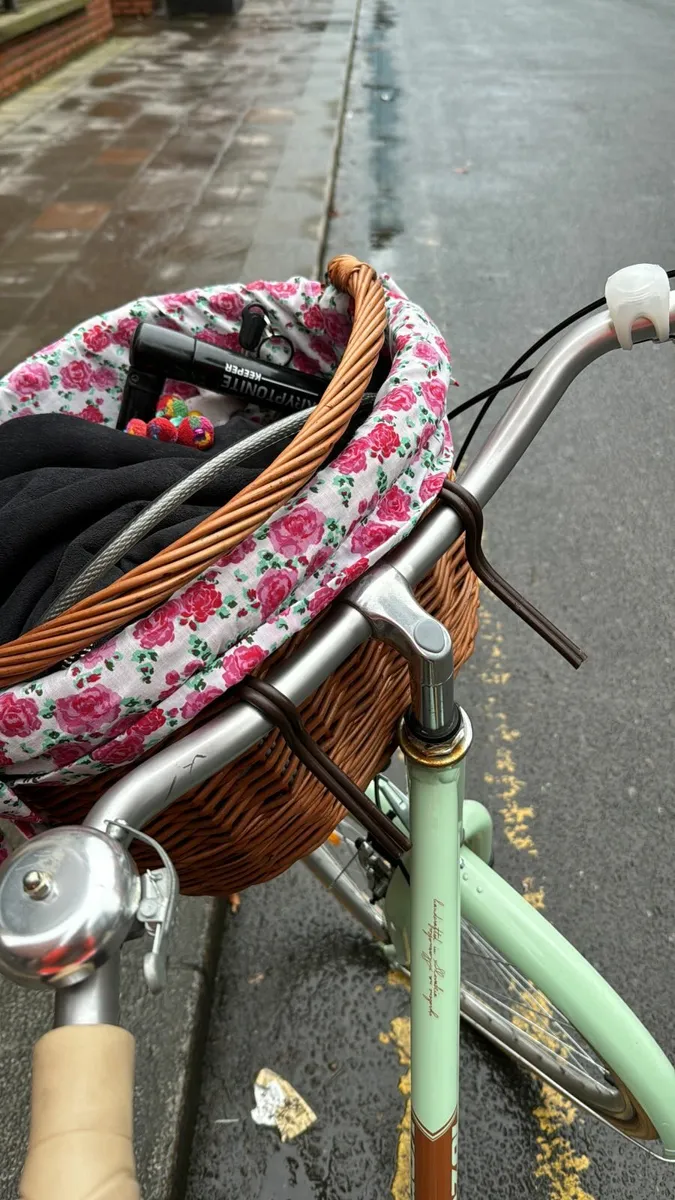 Kenzel bicycle & basket/ Kryptonite Lock/ helmet - Image 2