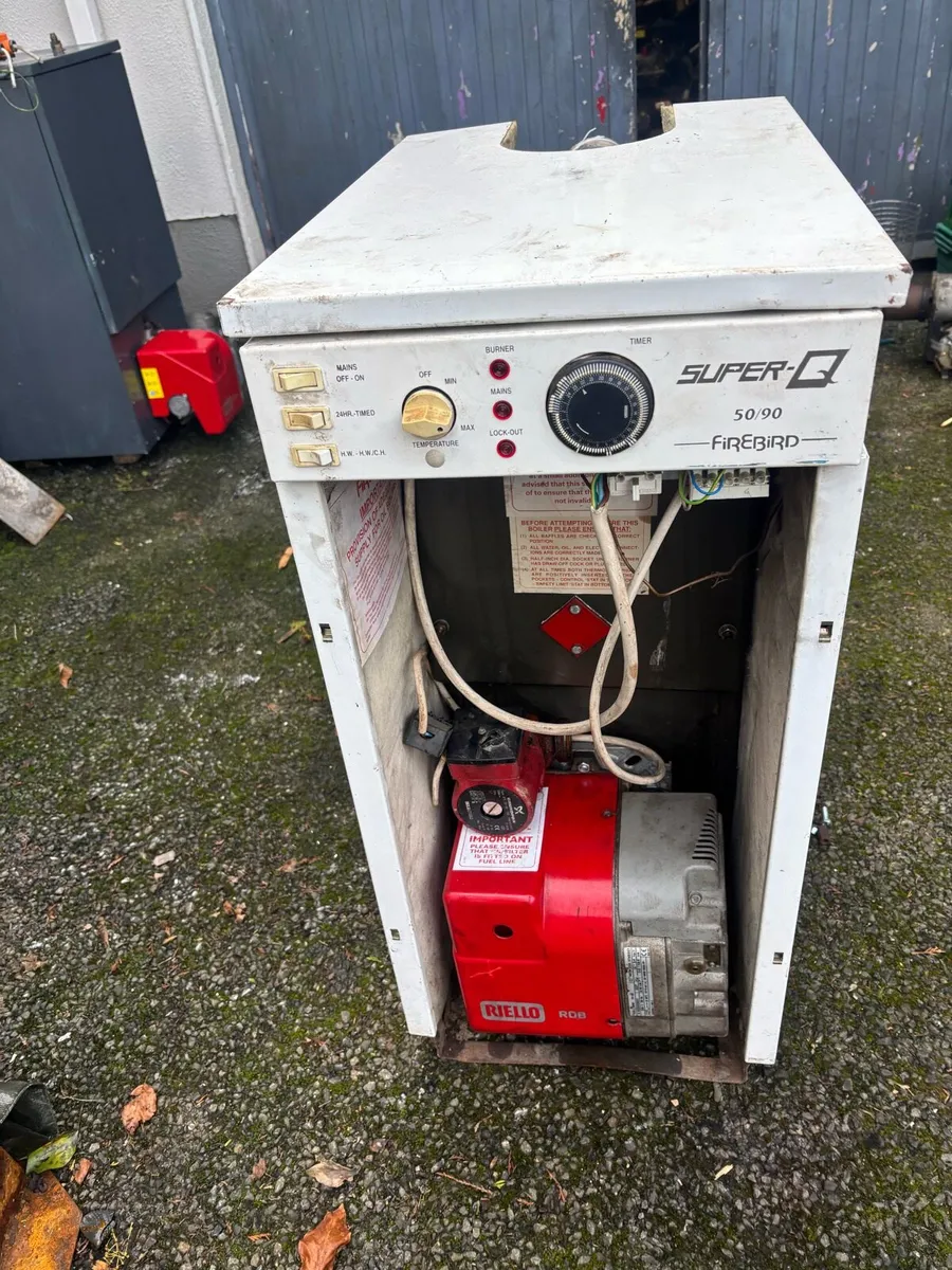 Firebird Super Q 50/90 oil boiler - Image 1