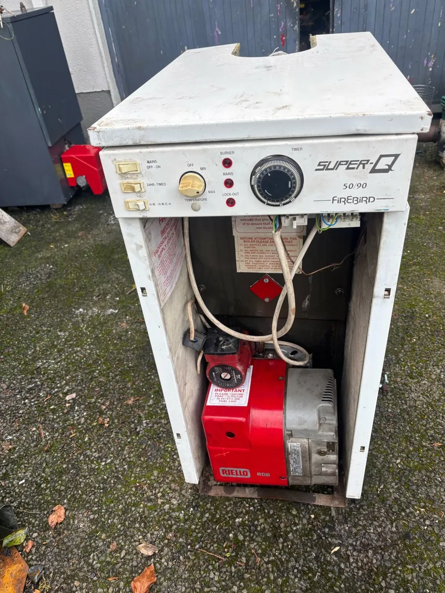 Firebird Super Q 50/90 oil boiler - Image 2