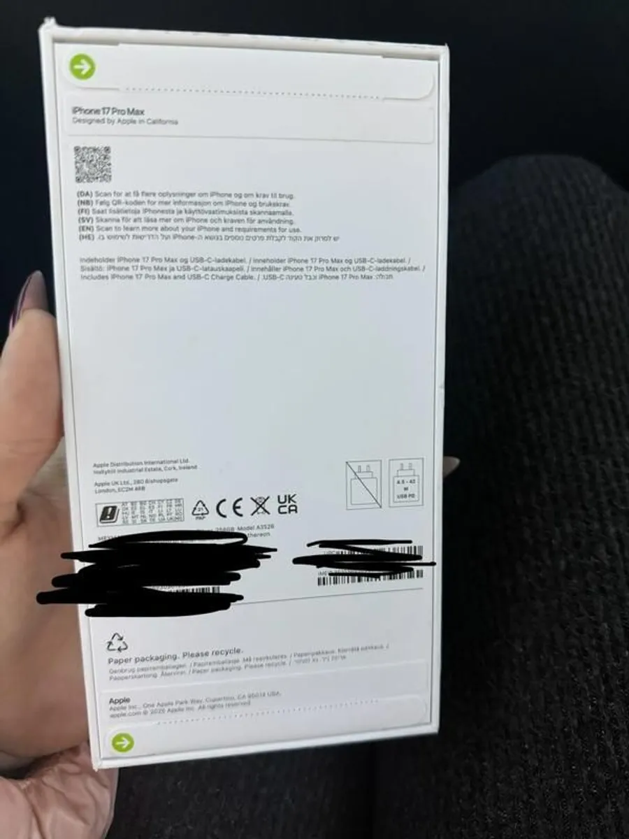 Iphone 17 pro max silver 256gb - Image 2