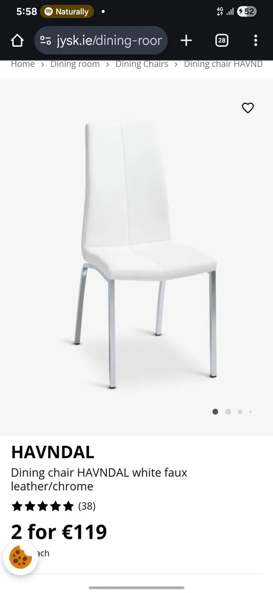 Kitchen table and chairs - Image 3