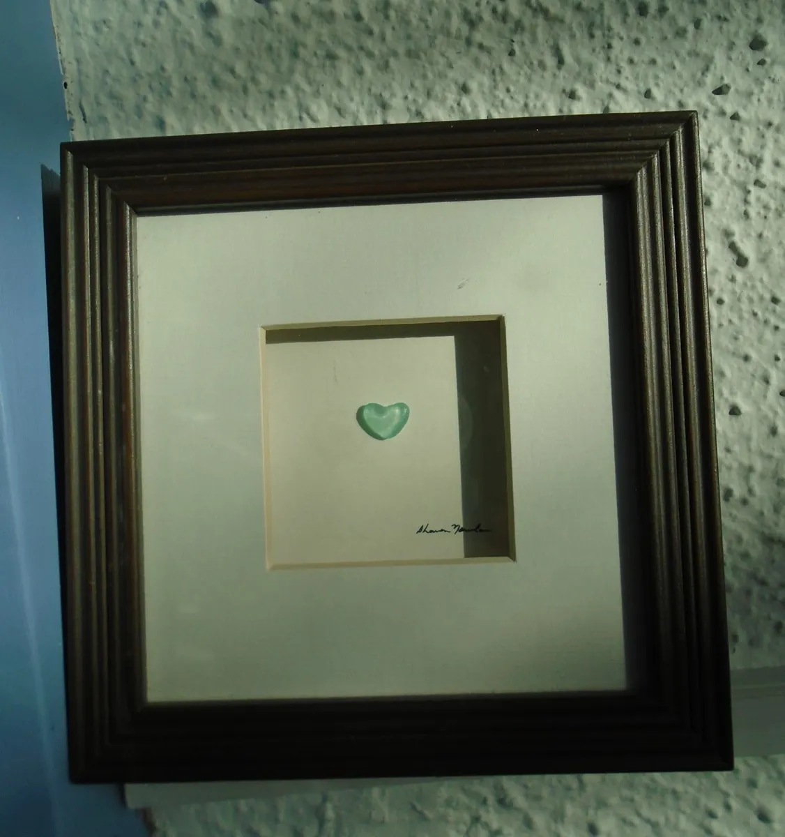 Sea glass piceture,Home decor, Gift - Image 1