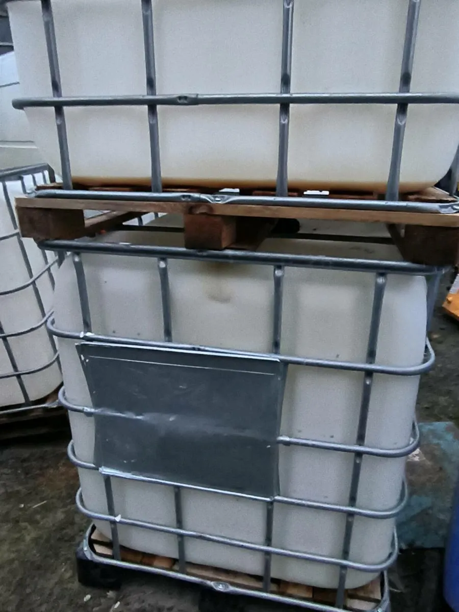 Ibc tanks not food grade - Image 1
