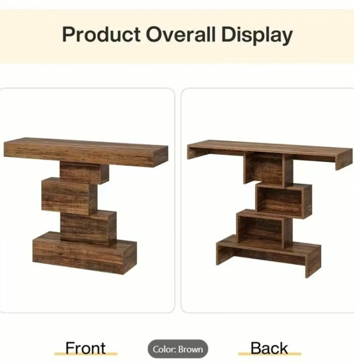 Farmhouse Console Table  Narrow  table - Image 3