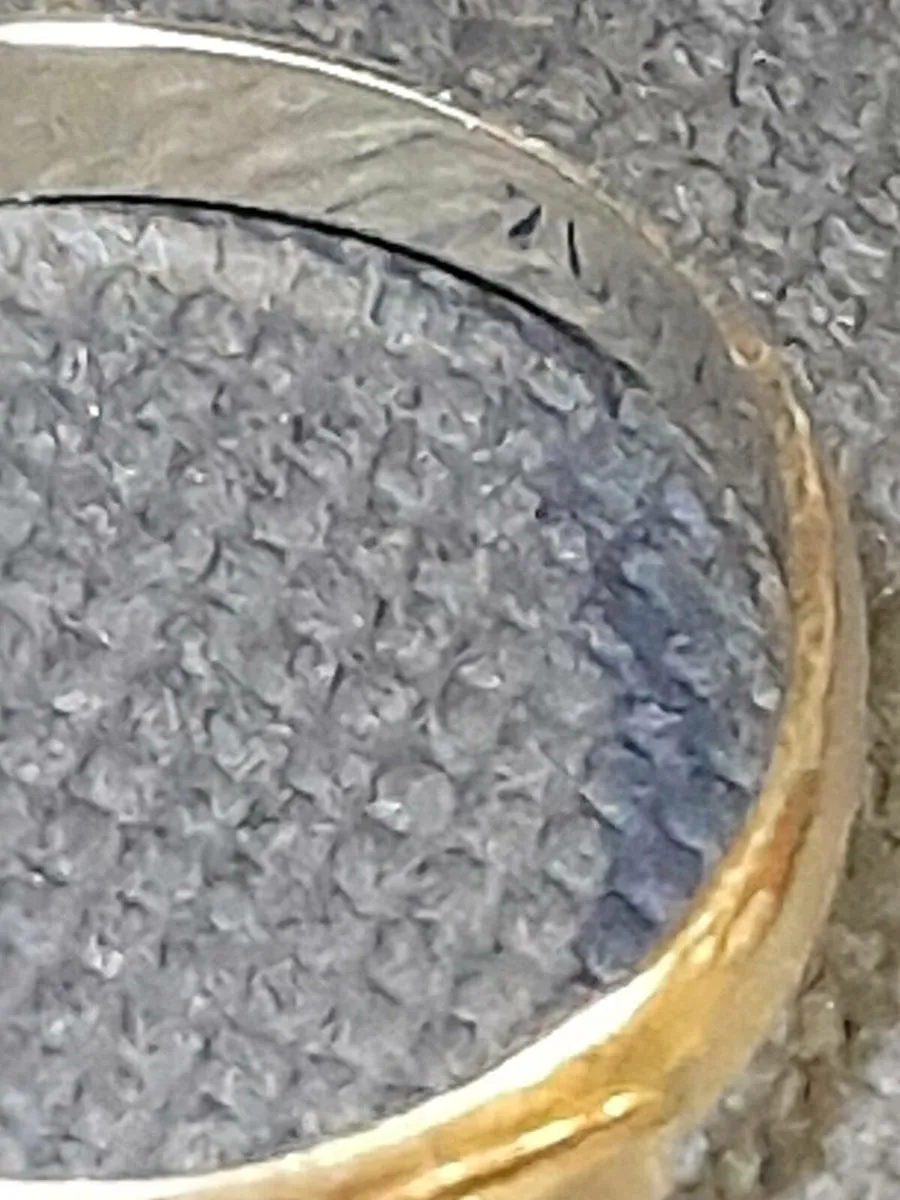 9k gold double diamond ring - Image 3