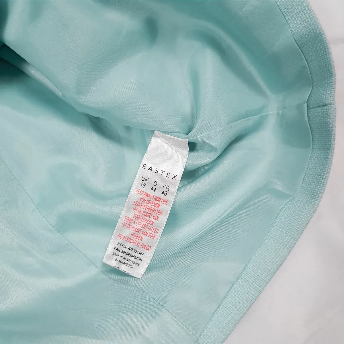 Eastex Light Blue Tailored Blazer Jacket 18UK/46EU - Image 3