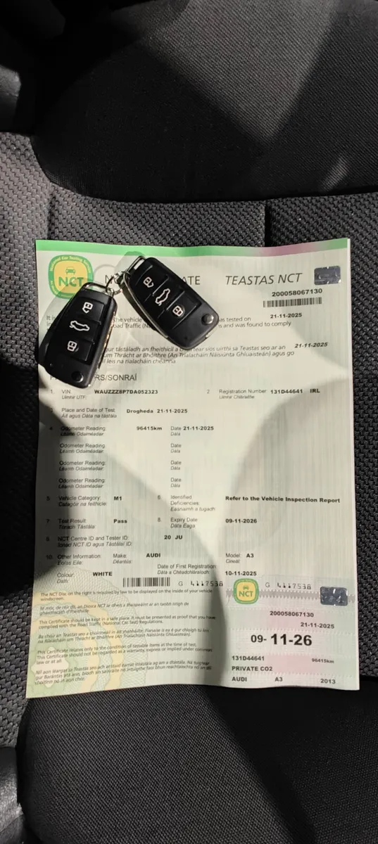 2013 Audi A3 Fresh Import Fresh NCT - Image 3