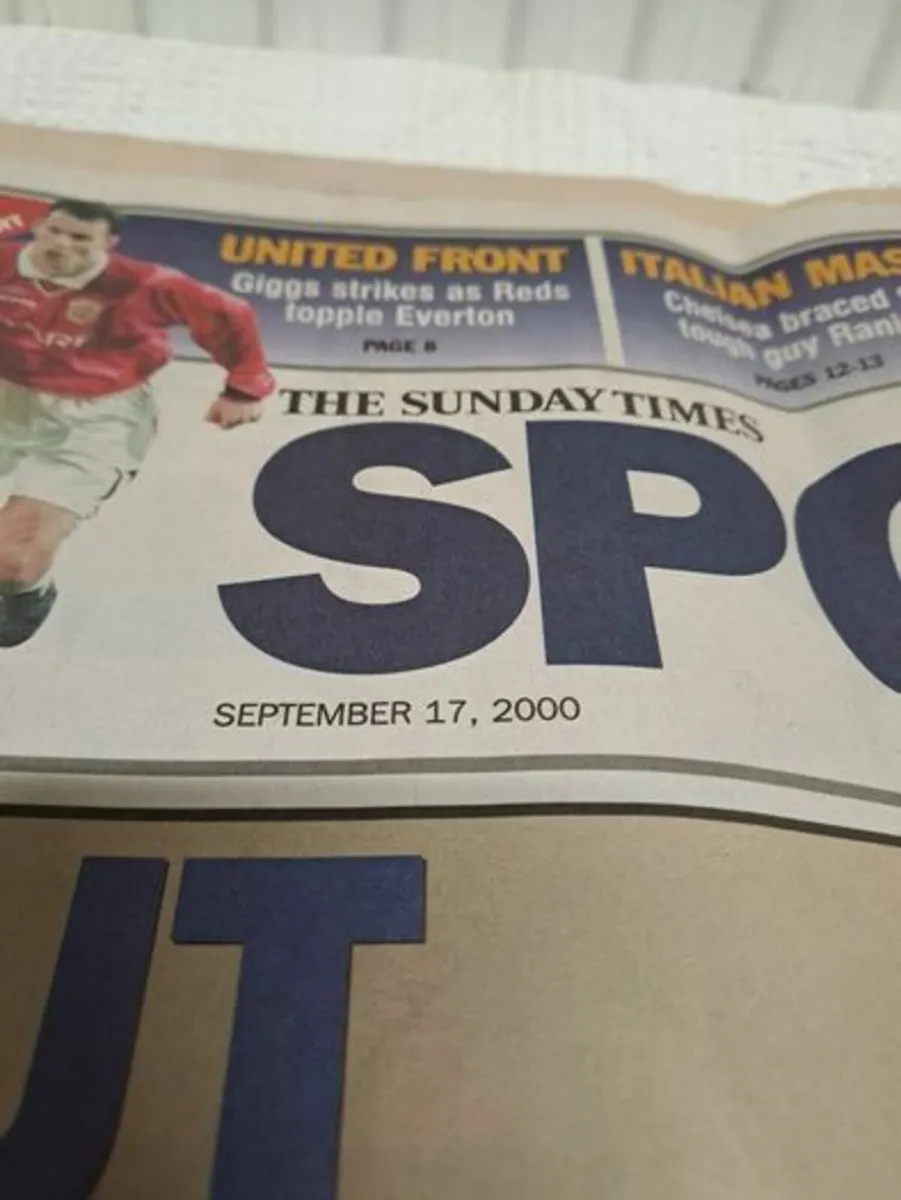 Old newspaper 17 September 2000 - Image 3