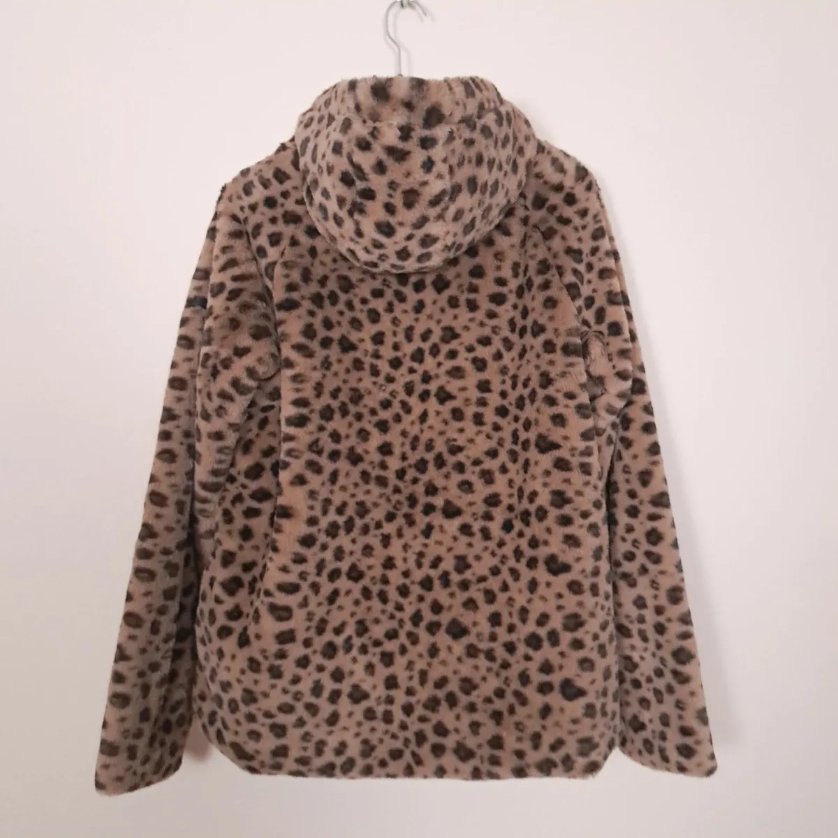 Regatta Brown Leopard Faux Fur Hooded Jacket 12UK - Image 2