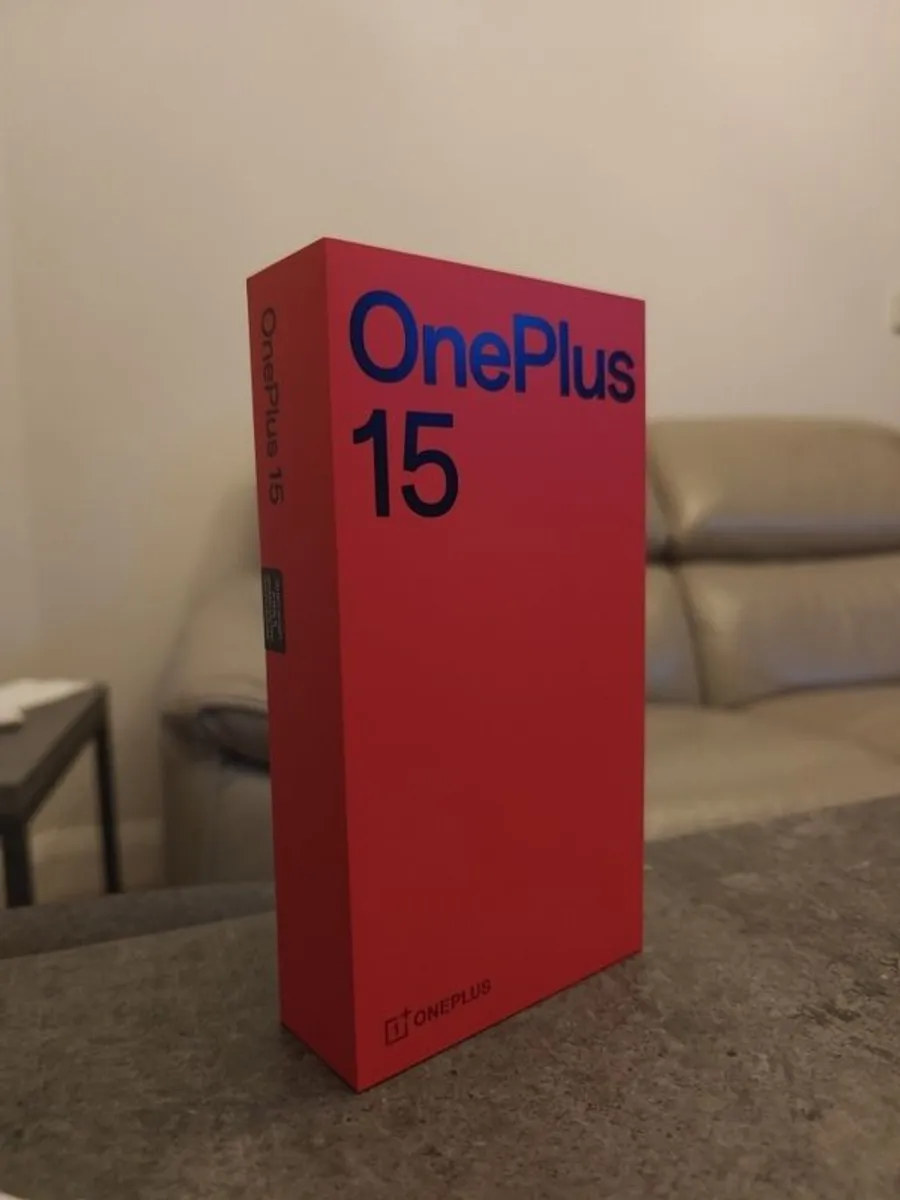 One Plus 15 Black Global Version New Sealed Box - Image 1