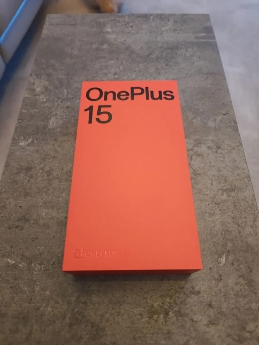 One Plus 15 Black Global Version New Sealed Box - Image 2