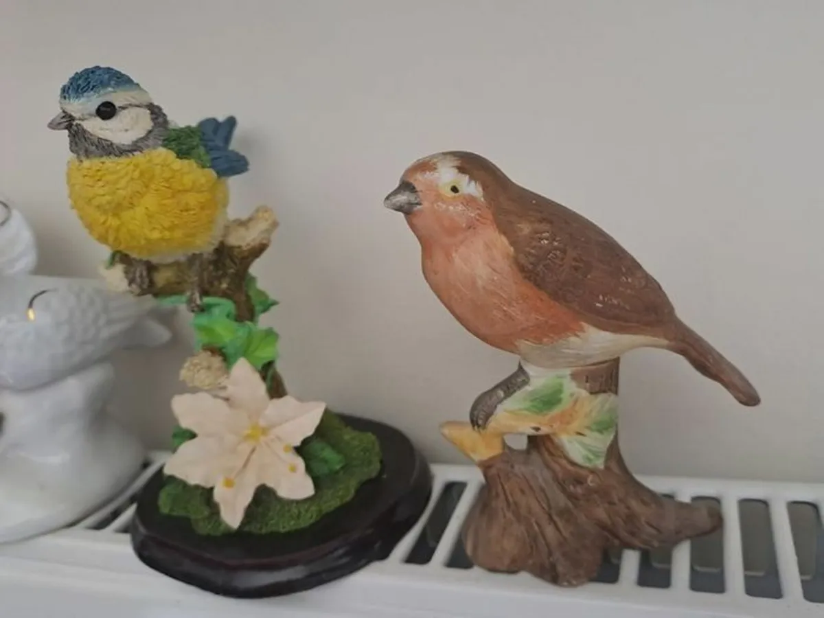 3 bird Figurines - Image 2